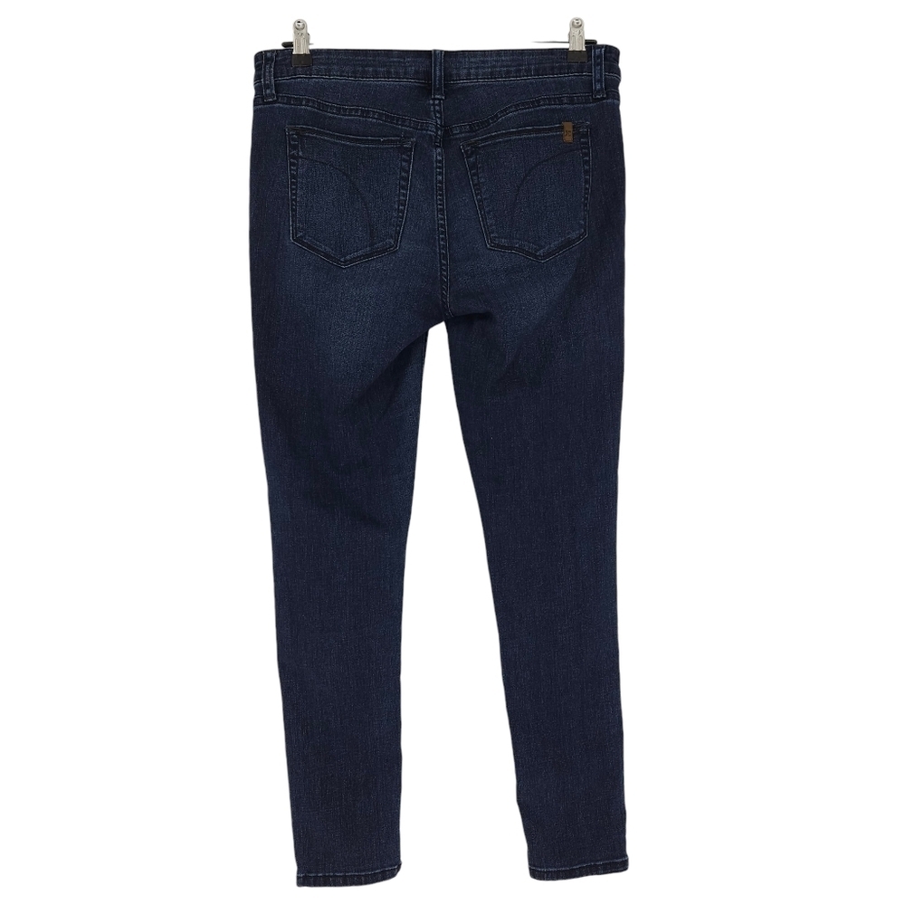 Joes Jeans Skinny Leg Mid Rise Eby Dark Wash Stretch Denim 29 - Picture 2 of 5